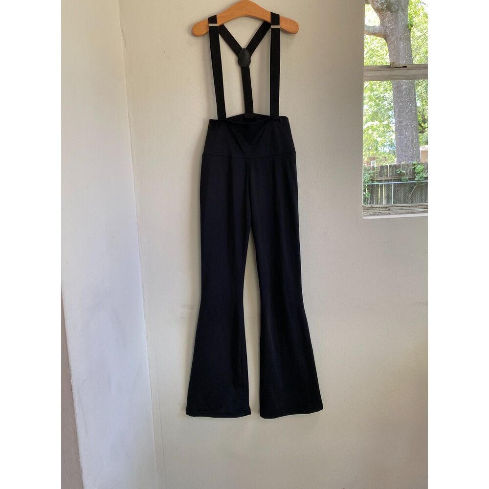 Balera Plaid Pants with Suspenders - LC